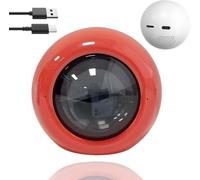 3D Crystal Ball Digital Video and Photo Player - Uploadable Light-Up Sphere with Heartbeat Feature, Personalized Display for Photos and Videos