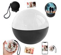 3D Crystal Ball with Digital Display, 2.7'' Personalized Ultrasound Ball, Crystal Balls Digital Video Display, for Anniversary, Birthday Gifts, Advertising Display-balls, Electronic Photo Albums