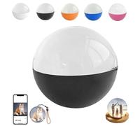 3D Crystal Ball with Digital Display, 2025 Upgraded Personalized Ultrasound Ball, Crystal Balls Digital Video Display with APP Control, Customizable LED Photo & Video Sphere, Easy Operation