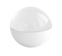 3D Crystal Ball with Digital Display, Personalized LED Memory Sphere with Custom Upload Videos & Photos, Light-Up Gifts for Christmas,Anniversary,Birthday,Wedding Celebrations (white)