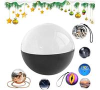 3D Crystal Ball with Digital Display, Personalized Ultrasound Ball, Crystal Ball Digital Video Display, Customizable LED Photo & Video Sphere, for Couples,Pets, Memory Gift