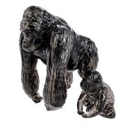 3D Crystal Puzzle - Gorillapaar - 48 Teile