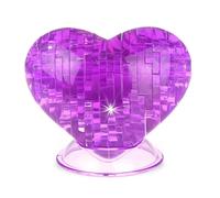 3D Crystal Puzzle Heart Crystal Puzzle Jigsaw