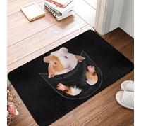 3d Custom Funny Guinea Pig In Pocket Doormat Anti-Slip Entrance Bathroom Kitchen Floor Door Mat Pet Owners Garden Carpet Rug