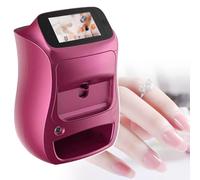 3D Customizable Nail Printer, 1200 Dpi Print Clarity, Touch Screen Control, Printing And Crying, For Nail Studio/Nail Lovers/Manicurist