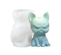 3D Cute Animal Silicone Mould, Epoxy Resin & Candle Making Mold, Handcraft DIY Plaster Mould - Reusable Mold for Clay, Wax, Soap Crafting, Home Decoration Casting Tool