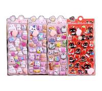 3D Cute Stickers - 4 Sheets Butt Theme, 3D Cartoon Puff Sticker Variety Pack with Fun Adhesive Decals for Kids Boys, Ideal for Phone Cases, Classroom Rewards, Easter Baskets and Stocking Stuffer