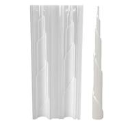 3D Cylinder Resins Molds Twisted Rod Silicone Handmade Scented for Making Spirals Cylinder Making Twisted Rod Silicone