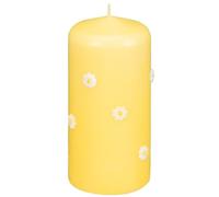 3D Daisy Pillar Candles - Yellow - These 3D Daisy Pillar Candles Make an Amazing Addition to Your Home - Perfect for Mantle Pieces and Table Tops - Part of The Daisy Blooms Trend