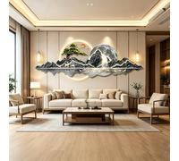 3D Decor Living Room, Modern Home Decorative Painting With LED Light, 3D Wall Art Decor, Creative Decoration Light, Suitable For Bedroom, Living Room (Style C 31 * 94in/80 * 240cm)
