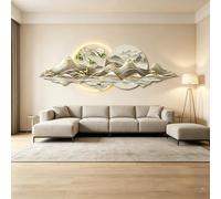 3D Decor Living Room, Modern Home Decorative Painting With LED Light, 3D Wall Art Decor, Creative Decoration Light, Suitable For Bedroom, Living Room (Style J 31 * 94in/80 * 240cm)