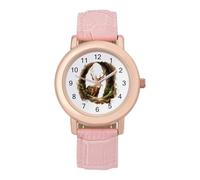 3D Deer Fashion Women's Watch Easy Reader Novelty Slim Quartz Casual Dress Wrist Watches