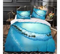 3D Design Printed 3PCs Bedding Set Bedroom Decor Ultra Ants Marching Comforter Cover Hypoallergenic Machine Washable for Girls,Adults,Teens Nature Documentary Quilt Cover Double（200x200cm）