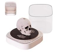 3D Desk Calendar 2026, 3D Skull Shape Paper Sculpture Notepad | Decorative Tear-Off Calendar | For Office Executive Assistants College Students Teacher Desk Bedside Table