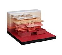 3d Desk Calendar 2026 - Carving Art Desktop Planner, Creative Paper Sculpture Notepad, Elegant Office and Home Decor, Inspires Daily Motivation, Premium Stationery Gift, Birthday Christmas New Year