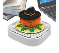 3D Desk Calendar 2026, Detachable 3D Notebook - Tearable Notepad with LED Lights for Home Office Bedside Tables School Assistants Teachers Students Reception Areas