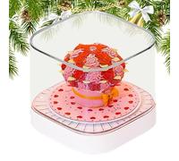 3D Desk Calendar 2026 | Rose Tear Away Table Calendar Memo Pad - Paper Sculpture Notepad Arts & Crafts for Bedroom Work Study Bookshelf Office New Year Birthday