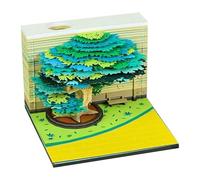 3D Desk Calendar 2026 - Tree 3D 2026 Almanac Notepad - Home Decoration Notebook Crafts, University Gift Home Party Christmas New Year
