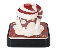 3D Desk Calendar 2026 With LED Light, Unique Sculpture Christmas Tree Snowman Panda Rose Calendar, 3D Non-Sticky Note DIY Paper Memo Pad for Desk Decor Christmas Birthday Gift