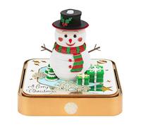 3D Desk Calendar 2026 With LED Light, Unique Sculpture Christmas Tree Snowman Panda Rose Calendar, 3D Non-Sticky Note DIY Paper Memo Pad for Desk Decor Christmas Birthday Gift