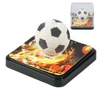 3D Desk Calendar, 3D Calendar 2025,2025 Calendar Memo Pad, Tear-Away Calendar Note Pad with Acrylic Box,Creative Ball Sports 3D Memo Pad Paper Carving Art for Home Office Desktop Decor (Football)