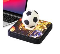 3D Desk Calendar: 8.7x8.7x6.6cm Acrylic Paper, Basketball & Football Model, Study Planner, Desk Organizer, Life Scheduler, Library Accessory | Cale
