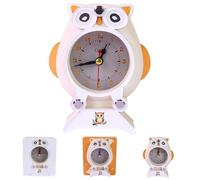 3D Desk Calendar | Tearable 3D Notepad with Owl Clock Calendar for Planning - Weekly Programming Accessory - Desk Home Office Decoration