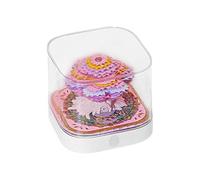 3D Desk Calendar - Timepiece Calendar | Paper Sculpture Desk Calendars 2026 | Tear Off Tree Shape Papers Carving Sculptures Lighted For Boys Students Girls Teens Kids Adults Home Dorm - 8.2x6.5cm