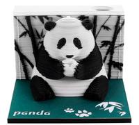 3D Desk Note 2024 Note Creative Panda Note Memo Pad Tear-Away 3D Art Note DIY 3D Memo Pad Paper Carving Art for Home Office Christmas Desktop Decoration (panda)