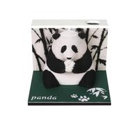 3D Desk Note Pad 2025 Weekly Calendar Panda Memo Pad 3D Note Pad with Paper A2d0 Pen Carving for Decorat