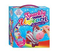 3D Diamond Studio Kit: Sparkly Unicorn | Diamond Painting | Kids Crystal Set | Unicorn Crafts | Ages 6 to 9 Years Old | Children's Craft Activities