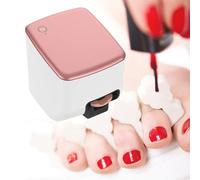 3D Digital Nail Art Printer, Portable Automatic Nails Painting Machine, Desktop Smart DIY Pattern Manicure Color Drawing Maker, Automatically Identify Manicure Size, Home Salon Equipment