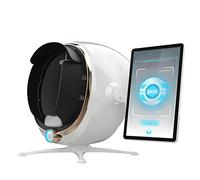 3D Digital Skin Analyzer Detector, AI Smart Facial Skin Analysis Machine, 38 Million Pixels, 8 Spectral Facial Moisture Analyzer for Beauty Salon Healthy Skin Care,21.5in