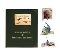 3d Dinosaur Book - Funny Dinosaur Book, Prehistoric Pooped Dinosaurs Encyclopedia, Interactive Prehistorica Dinosaurs, Gift for Children Kids, Books Animals Nature Lovers