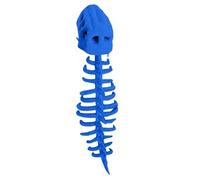 3D Dinosaur Skeleton Costume - Full-Body Wearable Plush with Articulated Spine, Realistic Bone Dino Outfit for Halloween Cosplay, Themed Parties, Adults and Kids A01