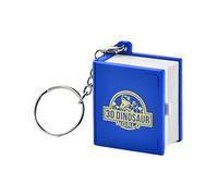 3D Dinosaur Up Keychain Toy Novelty Mini Figure Surprise For Kids Boys Girls Collectors Party (Blue, One Size)