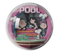 SNOOPY COOL POOL WOODEN CRYSTAL BALL