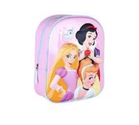 3D Disney Princess Cinderella backpack school travel rucksack bag 31 cm pink