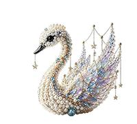 3D DIY Beaded Art Kits - Animal DIY Beading Art Beginner-Friendly,All-Inclusive Beadwork Set with Guide,for Beginners Adults Hobbyists Family Holiday Home Desk Bookshelf Mantel Decor
