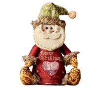 3D Doll Christmas Candy Bags, Christmas Candy Bags, Reusable Santa Snowman Doll Christma Giftss Bag, Fabric Merry Christ-mas Treat Bag For Kids, Children, Toddler