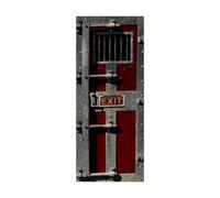 3D Door Sticker Retro Door W100 x H200 cm Peel and Stick Self Adhesive Removable Vinyl Door Decals for Home Decor,Door Mural Fridge Sticker Poster Art Wall Paper