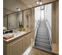 3D Door Sticker Stairs Self-Adhesive Mural Home Decoration Wall Stickers Bedroom Living Room Removable Poster Art Stickers-90x200cm