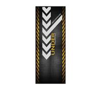 3D Door Stickers for Interior Doors Abstract Arrow W95 x H215 cm Self Adhesive Wall Art Stickers for Bedroom House Living Bedroom Office Bathroom Home Improvement