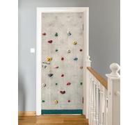 3D Door Stickers for Interior Doors Climbing Wall Door Decals Multicolour Door Mural Self Adhesive Door Wallpaper Wall Murals for Bedrooms Living Room Home Decor 77x200 cm a.4390