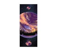 3D Door Wall Stickers Murals Peel and Stick Abstract Forest W95 x H215 cm Self-Adhesive Door Wallpaper Vinyl Waterproof Wall Art Sticker