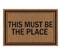 3d Doormat This Must Be The Place Door Mat Rubber Non-Slip Entrance Rug Floor Door Mat Funny Home or Indoor Mats-60x90cm