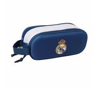 3D double pencil case for kids Real Madrid 2025/26 Blanc 21x6x8 cm