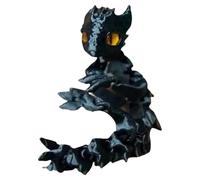 3D Dragon | Cute Dragon Animal Toy 3D Printed Long Serve Executive Desk Toy Dragon Decoration with Flexible Joints, Home Decor Pet by t