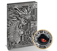 3D Dragon DND Journal Writing Notebook Fantasy D&D Leather Journal Book for Dungeons and Dragons Gifts Nerdy DM & Players RPG Lovers Accessories 200