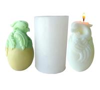 3D Dragon Eggs Silicone Mold, Phoenix Candle Mold for Soap Soy Wax DIY Handcraft, Bird Eggs Resin Mold Gift Wedding Party Home Dinner Festive Days Car Decoration